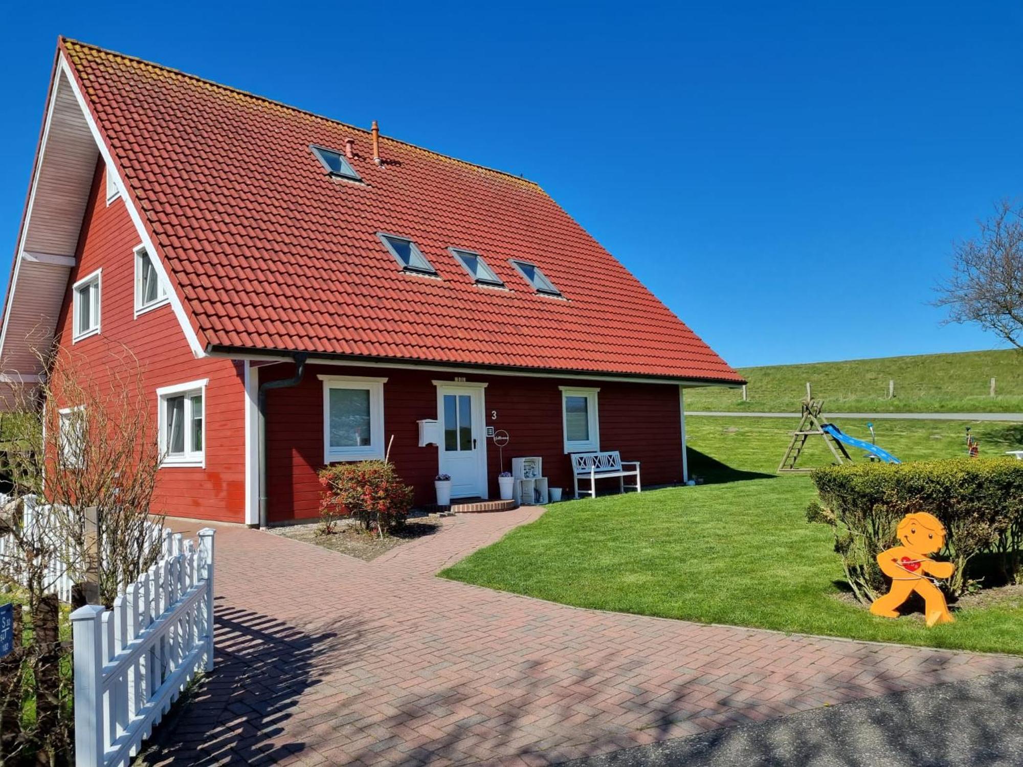 Ferienwohnung Deichgraf - Hedwig meine Perle Hedwigenkoog Exterior foto