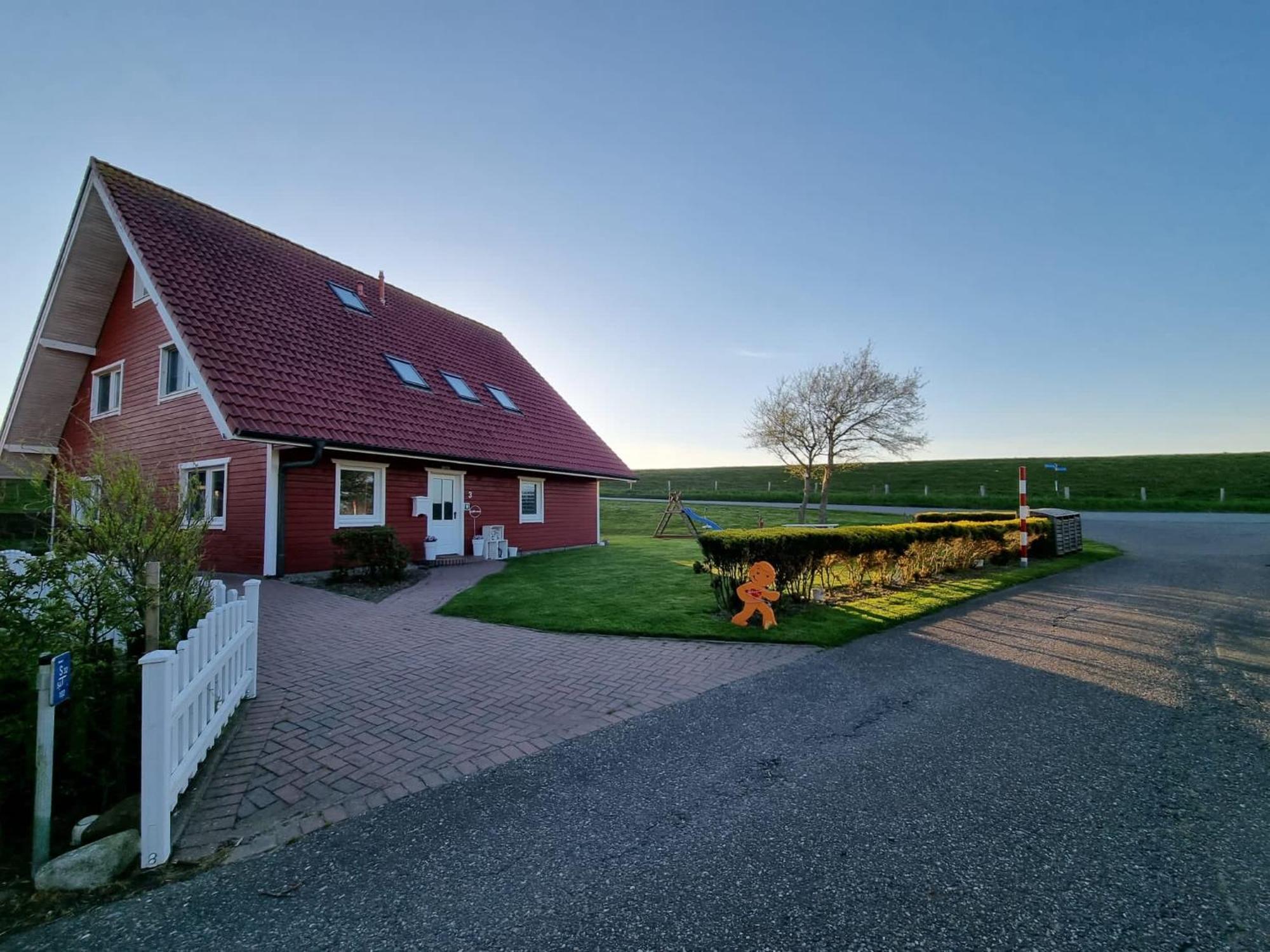 Ferienwohnung Deichgraf - Hedwig meine Perle Hedwigenkoog Exterior foto